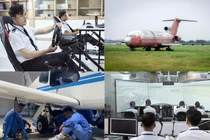 Học viện Hàng không Việt Nam sẽ thực hiện đầy đủ các bước tiếp nhận, mở sổ theo dõi, hạch toán và tính hao mòn tài sản đối với chiếc Boeing 727-200. Ảnh: NTCC.