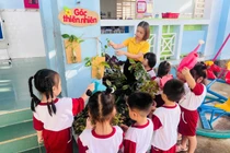 Được thuê công trình thuộc sở hữu nhà nước: Mầm non tư thục bớt nỗi lo cơ sở vật chất