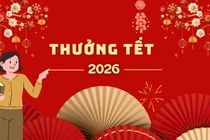 Tết Nguyên đán 2026: Có trường thưởng mức cao nhất lên tới hơn 192 triệu đồng/người