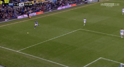 Phút 2: Everton 1-0 Chelsea! Steven Pienaar có bóng sau khi Anichebe đưa bóng dội cột dọc từ quả tạt của Jagielka, và tiền vệ người Nam Phi không bỏ lỡ trước cầu môn rộng. Phút 2: Everton 1-0 Chelsea! Steven Pienaar có bóng sau khi Anichebe đưa bóng dội cột dọc từ quả tạt của Jagielka, và tiền vệ người Nam Phi không bỏ lỡ trước cầu môn rộng.