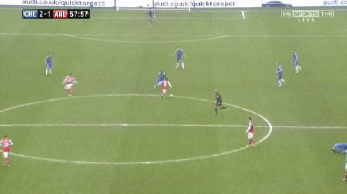 Phút 58: Chelsea 2-1 Arsenal! Theo Walcott ghi bàn sau đường chuyền của Santi Cazorla. Phút 58: Chelsea 2-1 Arsenal! Theo Walcott ghi bàn sau đường chuyền của Santi Cazorla.