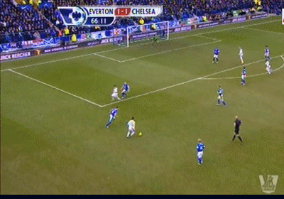 Phút 67: Phản xạ của Tim Howard cứu thua cho Everton trước một cú đá rất quyết đoán của Torres. Phút 67: Phản xạ của Tim Howard cứu thua cho Everton trước một cú đá rất quyết đoán của Torres.