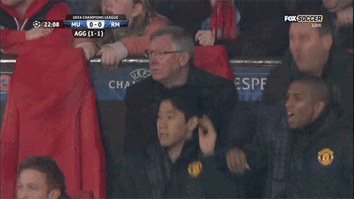 Pha ăn mừng hụt của Ferguson từ pha bóng trên. Pha ăn mừng hụt của Ferguson từ pha bóng trên.