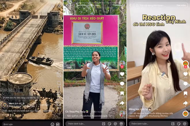 Giáo viên, người trẻ xây kênh học Sử trên nền tảng số, làm "sống lại" quá khứ hào hùng của dân tộc