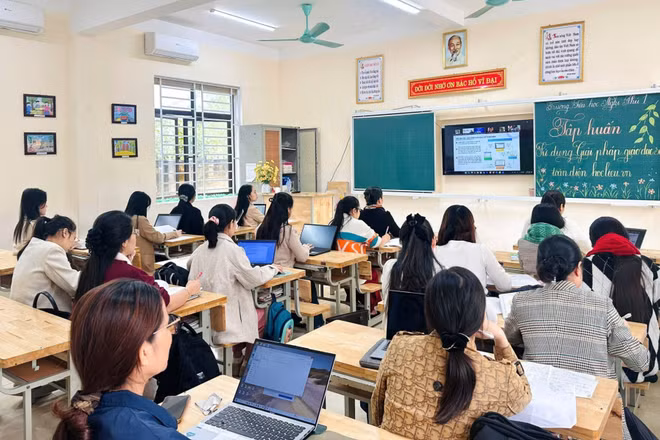 Hệ sinh thái học liệu số giúp giáo viên nâng cao chất lượng bài giảng, học sinh hứng thú học tập