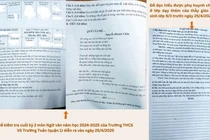 Tài liệu ôn giống đề kiểm tra: Tại sao các địa phương không làm ngân hàng đề?