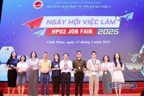 Ngày hội việc làm HPU2 năm 2025: 37 đơn vị tuyển dụng, hơn 1.200 vị trí việc làm