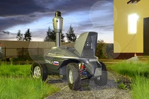 Robot tuần tra tự động Tral Patrul 3.1 do công ty Nga chế tạo