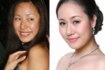 Choáng: mặt mộc của Hoa hậu 