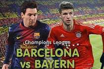 Link Sopcast xem bóng đá: Barcelona - Bayern Munich