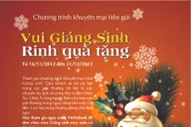 “Vui Giáng sinh – Rinh quà tặng” cùng VietinBank