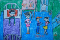  Tranh dự thi của Trí Thành, lớp 4B1, Tiểu học Xã Đàn (MS:474) 