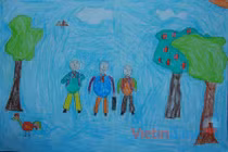  Tranh dự thi của Thanh Tùng, lớp 5A, Tiểu học Xã Đàn (MS:487) 