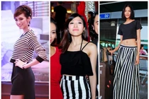 Sọc kẻ 'mê hoặc' sao Việt trong tháng 4