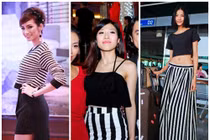 Sọc kẻ 'mê hoặc' sao Việt trong tháng 4