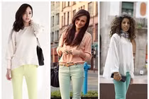 Nàng công sở mặc đẹp: Diện quần pastel mát mắt tới văn phòng