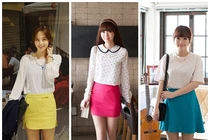 Chọn chân váy màu sắc cho nữ công sở trẻ 