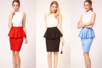 Nhật ký tỉ mẩn và lọ mọ: Chỉ 10 phút với một chiếc váy peplum