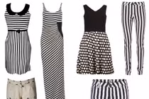 Trang phục đơn sắc mùa hè