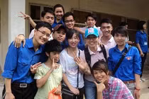 Cô gái Hàn Quốc đam mê hoạt động tình nguyện 