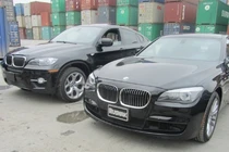 Bốn xe nhập lậu bị nghi ăn cắp từ Mỹ