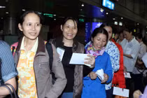 40 lao động Hà Tĩnh tại Malaysia vừa về nước an toàn