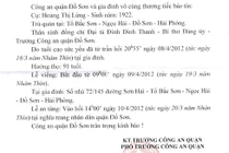 Doanh nghiệp ngỡ ngàng nhận văn bản báo tang mẹ trưởng CA quận