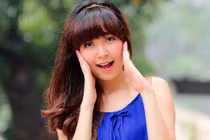 Loạt ảnh dễ thương thiếu nữ đóng clip 'Quê tôi Thanh Hóa'