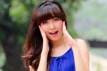 Loạt ảnh dễ thương thiếu nữ đóng clip 'Quê tôi Thanh Hóa'