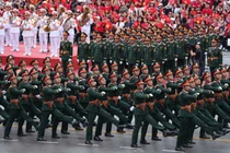 Duyệt đội ngũ và Diễu hành quần chúng kỷ niệm 70 năm Giải phóng Hải Phòng