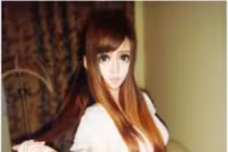  Phát sốt với cô gái Trung Quốc có "khuôn mặt tam giác"