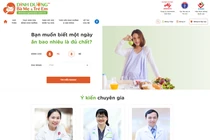 Website thông minh truyền cảm hứng chăm sóc dinh dưỡng cho mẹ và bé