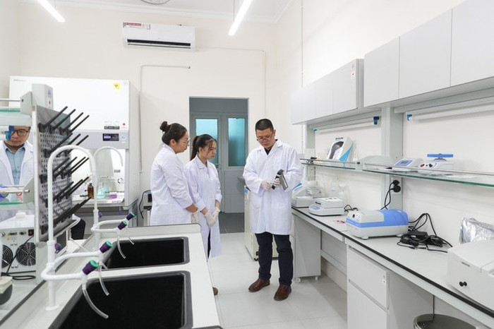 Một phòng thí nghiệm tại Đại học Quốc gia Hà Nội. Ảnh: VNU Một phòng thí nghiệm tại Đại học Quốc gia Hà Nội. Ảnh: VNU