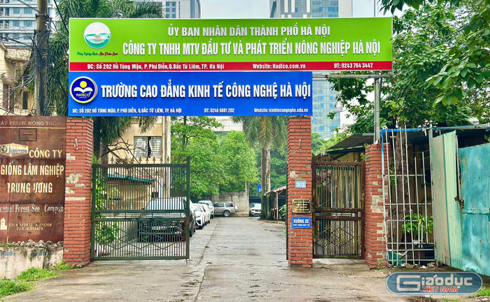 Trường Cao đẳng Kinh tế Công nghệ Hà Nội. Ảnh: Doãn Nhàn gdvn-cdktcn.jpg