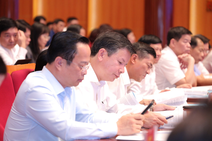 Giám đốc Sở Giáo dục và Đào tạo các tỉnh, thành phố tại hội nghị. Ảnh: Trần Hiệp img-1273.jpg