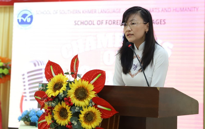 Tiến sĩ Nguyễn Thị Phương Nam - Phó Hiệu trưởng Trường Ngôn ngữ - Văn hóa - Nghệ thuật Khmer Nam Bộ và Nhân văn, Trường Đại học Trà Vinh. Ảnh: Website nhà trường image-6.jpg