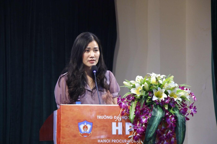 Tiến sĩ Bùi Thị Hạnh - Phó Hiệu trưởng Trường Đại học Kiểm sát. Ảnh: website nhà trường image-8.jpg