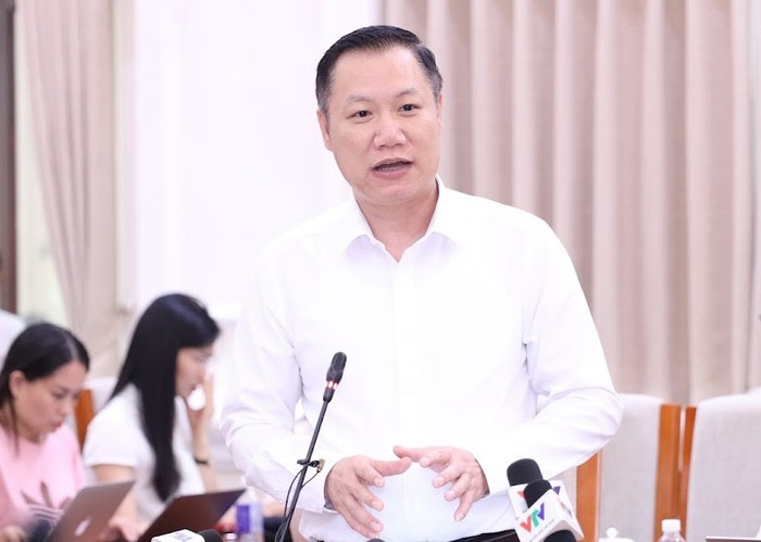 Giáo sư, Tiến sĩ Nguyễn Tiến Thảo - Vụ trưởng Vụ Giáo dục đại học (Bộ Giáo dục và Đào tạo). Ảnh: Trần Hiệp img-9138-1.jpg