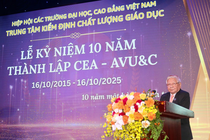 Phó Giáo sư, Tiến sĩ Trần Xuân Nhĩ - Phó Chủ tịch Hiệp hội Các trường đại học, cao đẳng Việt Nam. Ảnh: Doãn Nhàn img-0700.jpg