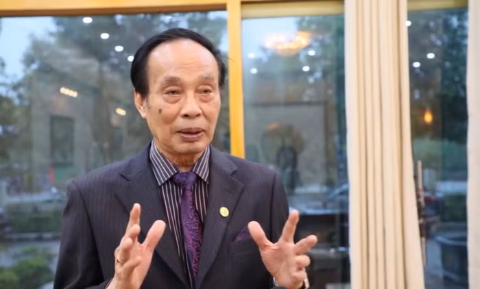 Giáo sư, Tiến sĩ Nguyễn Đức Chính - Nguyên Phó Giám đốc Đại học Quốc gia Hà Nội. Ảnh: VNU