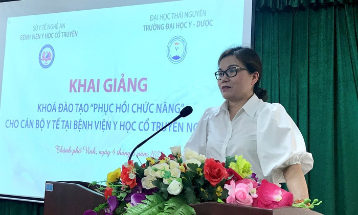 Tiến sĩ Nguyễn Phương Sinh - Phó Hiệu trưởng Trường Đại học Y Dược, Đại học Thái Nguyên. Ảnh: Bệnh viện Y học cổ truyền Nghệ An img-3987.jpg