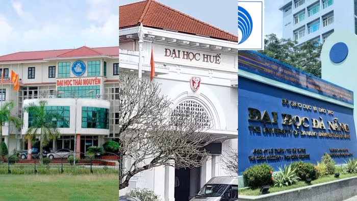 3 đại học vùng ở nước ta hiện nay: Đại học Thái Nguyên, Đại học Huế và Đại học Đà Nẵng image-1.png
