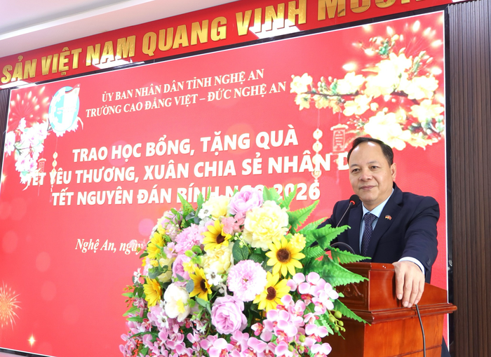 Thạc sĩ Cao Anh Tuấn - Phó Hiệu trưởng Trường Cao đẳng Việt Đức Nghệ An. Ảnh: website nhà trường