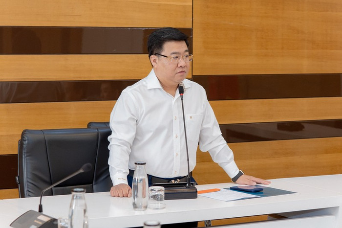 Giáo sư, Tiến sĩ Nguyễn Khắc Quốc Bảo - Chủ tịch Hội đồng đại học - Đại học Kinh tế thành phố Hồ Chí Minh nhiệm kỳ 2025 - 2030. Ảnh: UEH Giáo sư, Tiến sĩ Nguyễn Khắc Quốc Bảo - Chủ tịch Hội đồng đại học - Đại học Kinh tế thành phố Hồ Chí Minh nhiệm kỳ 2025 - 2030. Ảnh: UEH