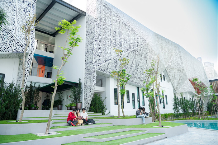 Khuôn viên Trường Đại học Anh Quốc Việt Nam. Ảnh: BUV