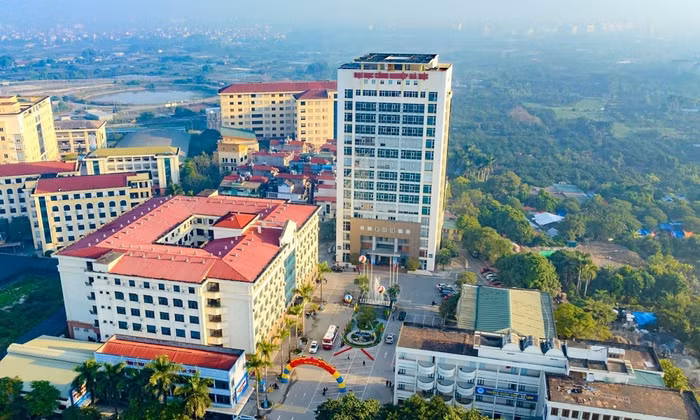 Ảnh minh hoạ: Một góc khuôn viên trường Đại học Công nghiệp Hà Nội.