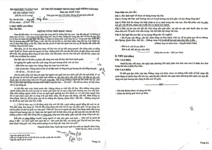 Đề thi môn Ngữ văn theo Chương trình giáo dục phổ thông 2018. nguvan2018.png