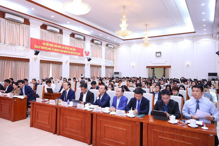 Các đại biểu tham dự hội nghị. Ảnh: Trần Hiệp Các đại biểu tham dự hội nghị. Ảnh: Trần Hiệp