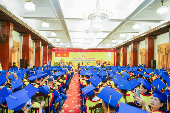 Quang cảnh buổi lễ.