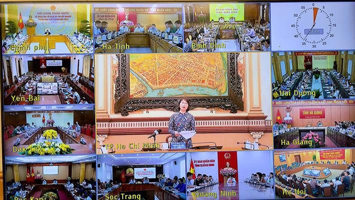 Hội nghị được tổ chức tại 402 điểm cầu với khoảng 7000 người tham dự Hội nghị được tổ chức tại 402 điểm cầu với khoảng 7000 người tham dự